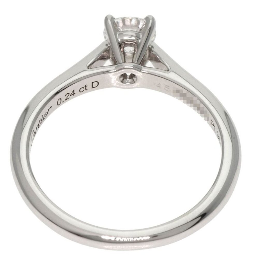 Cartier Solitaire Diamond 45 Ring - Picture 5 of 9